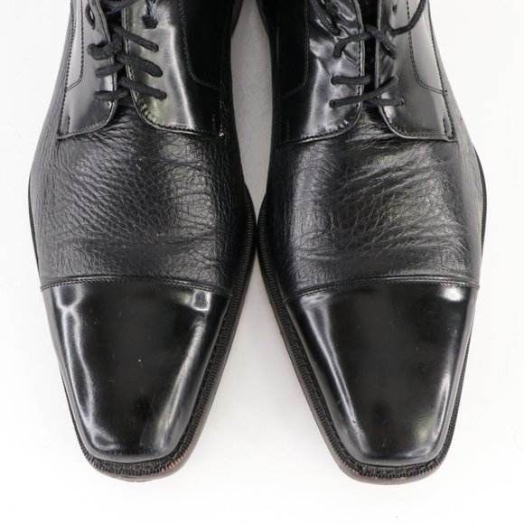 Mezlan Soka Deerskin Leather Cap Toe Dress Shoes 9 main image 8